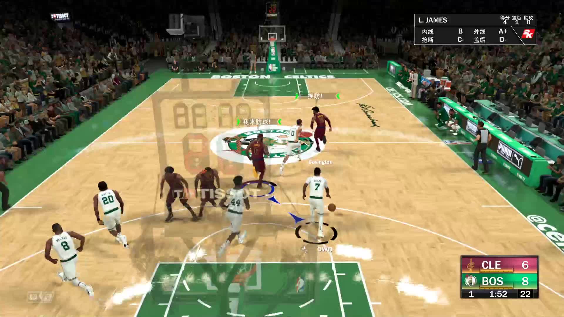 【2021-01-04 00点场】放飞自我的火柴：火柴：NBA2K21总决赛幼詹VS老詹