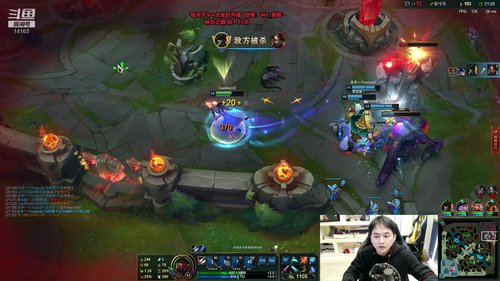 草莓：版本T1上单冲击峡谷王者 2019-12-17 16点场