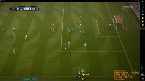 FIFA17 球会娱乐，终于人快凑齐了。 2017-04-03 21点场