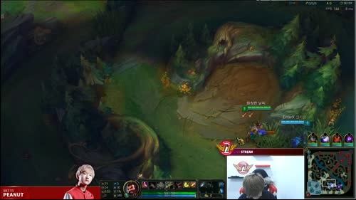 SKT peanut韩服排位，打野男枪2017-03-06