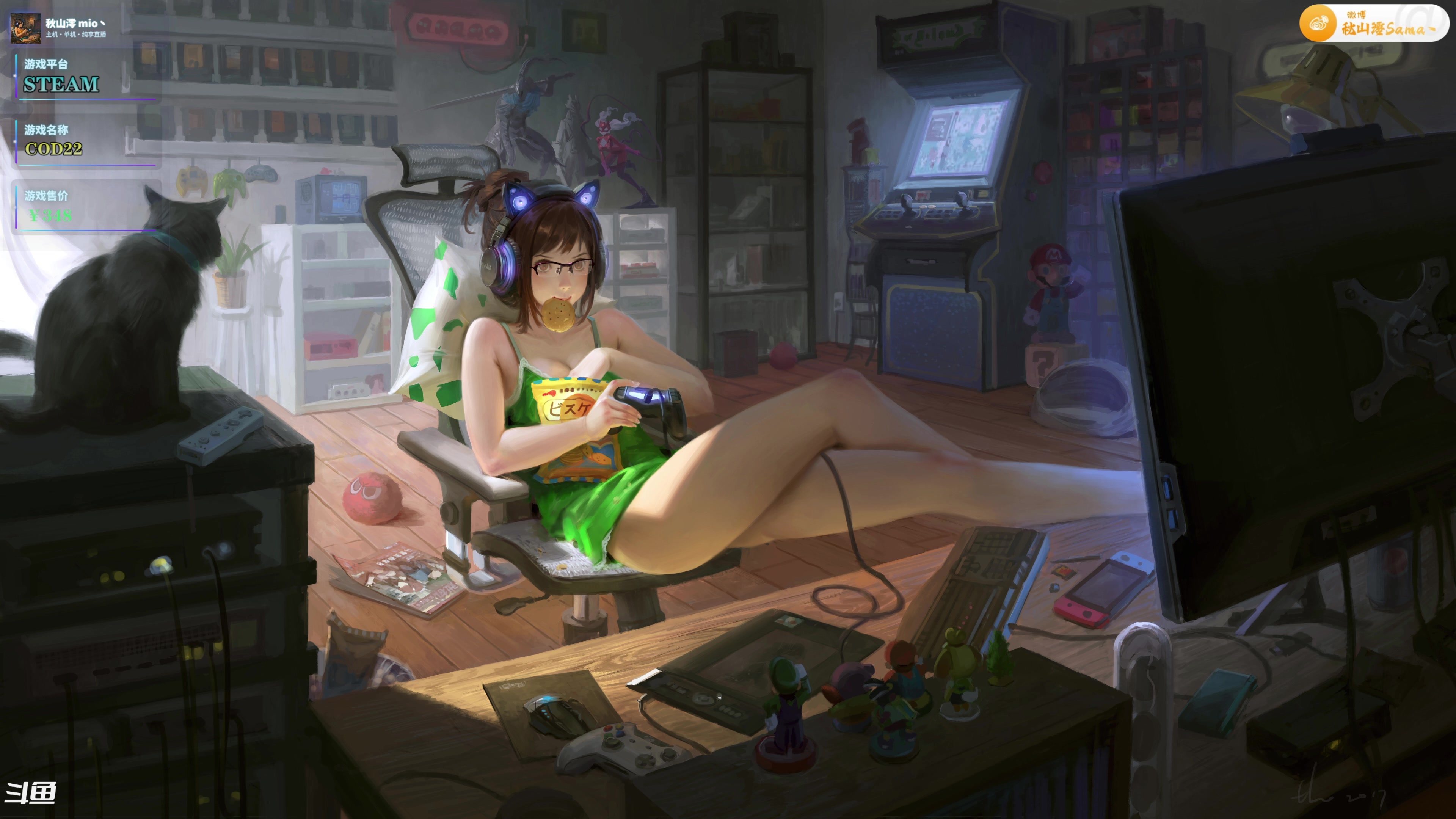 【2025-11-20 17点场】秋山澪Mio丶：cod 22 活动比赛中