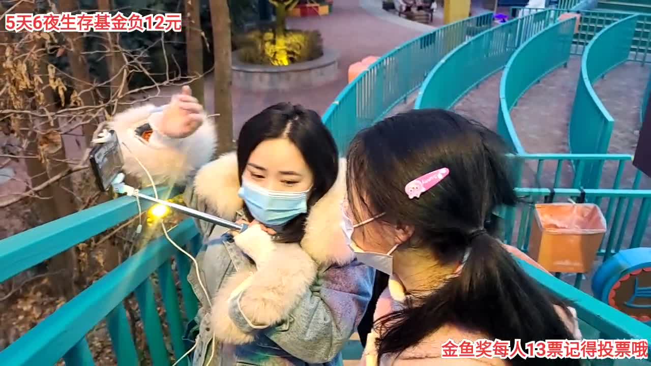 【2021-01-28 17点场】叶子户外：《金鱼奖》大型城市户外生存24小时直播