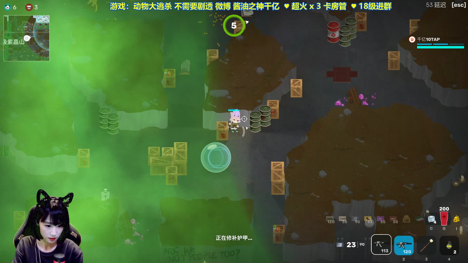 【2021-05-11 18点场】酱油之神千亿：动物大逃杀 小绵羊的家