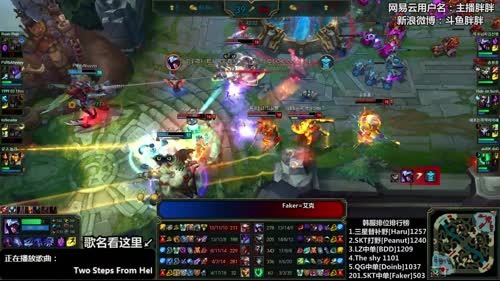 胖胖OB：韩服SKT\KT\EDG\越南 2017-01-14 21点场
