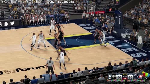 【可乐】NBA2K马刺王朝之路第二赛季 2017-02-04 06点场