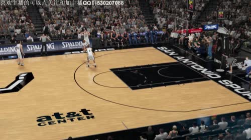小乐：NBA2K马刺王朝第三赛季 2017-05-01 18点场