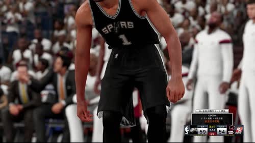 【可乐】NBA2K马刺王朝第二赛季总决赛 2017-03-21 22点场