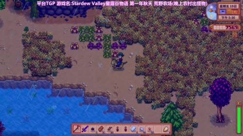 【星露谷物语】种地钓鱼养动物 2017-05-07 12点场