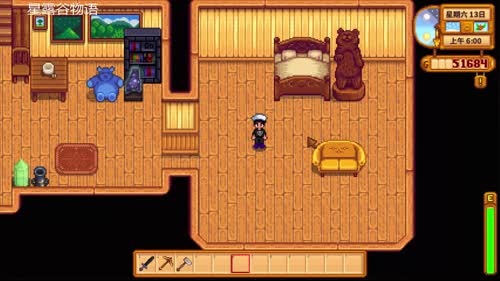 【洋洋】星露谷物语，农夫，山泉，有点田！ 2017-03-08 00点场