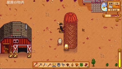 【洋洋】星露谷物语，农夫，山泉，有点田！ 2017-03-06 23点场