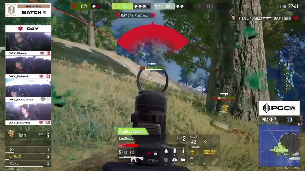 【2023-11-18 19点场】17素酒：OBPUBG全球总决赛A组