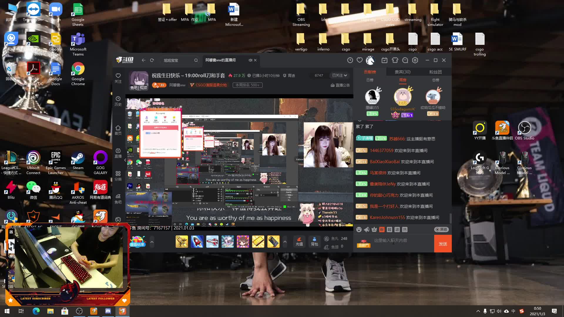 【2021-01-02 19点场】91MRN：【澳服faceit】10级枪马老混子