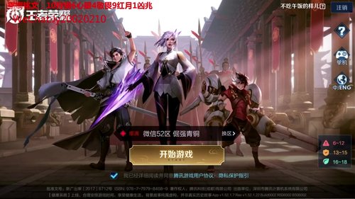 国服露娜带粉微信区区 2020-02-15 18点场