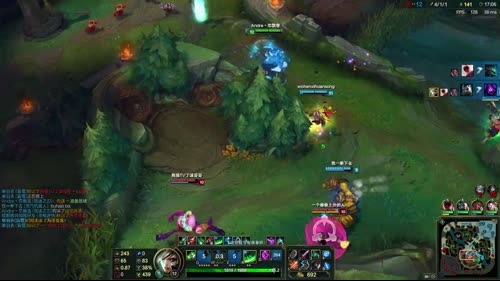 黑白锐雯,王者局冲分！ 2017-03-04 23点场