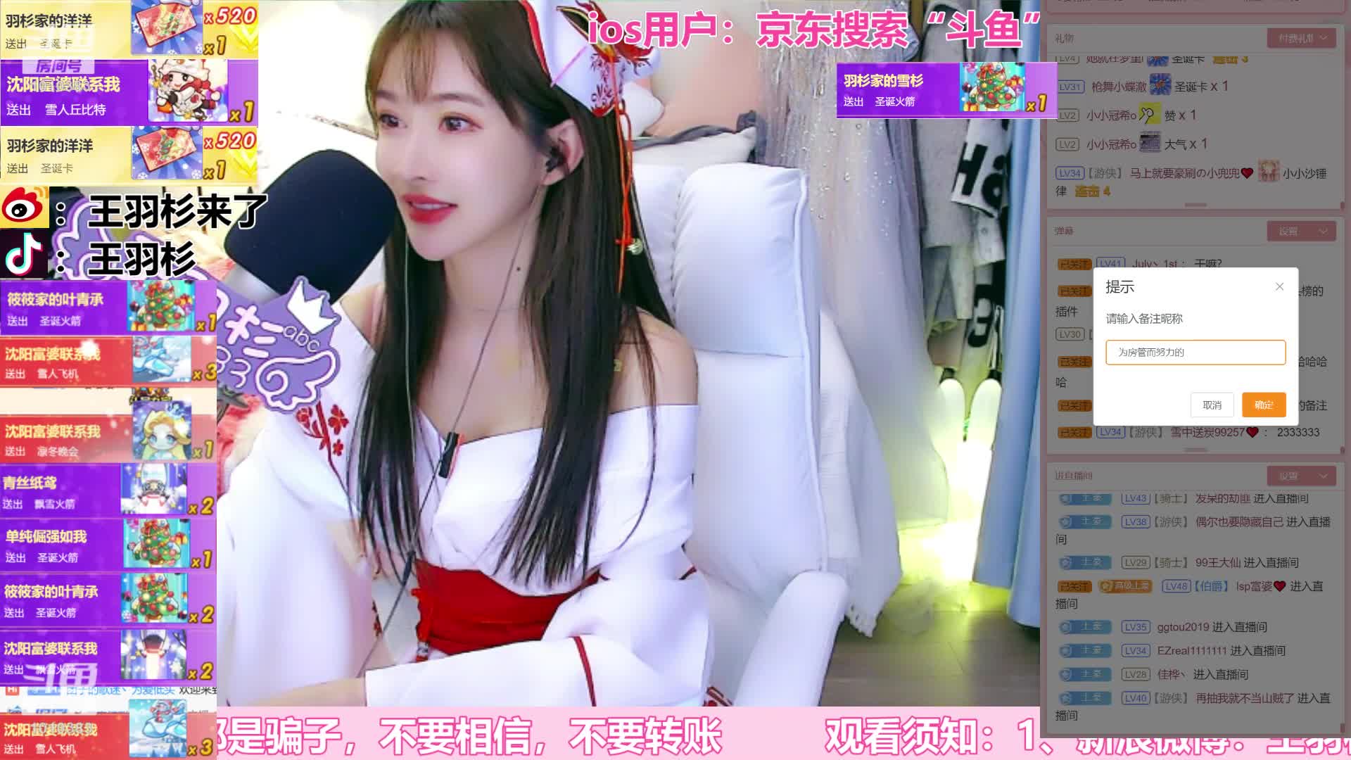 【二次元】王羽杉abc的精彩时刻 20201231 22点场