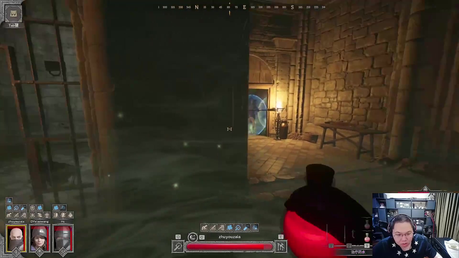 我在斗鱼看即将拥有人鱼线的PDD直播英雄联盟