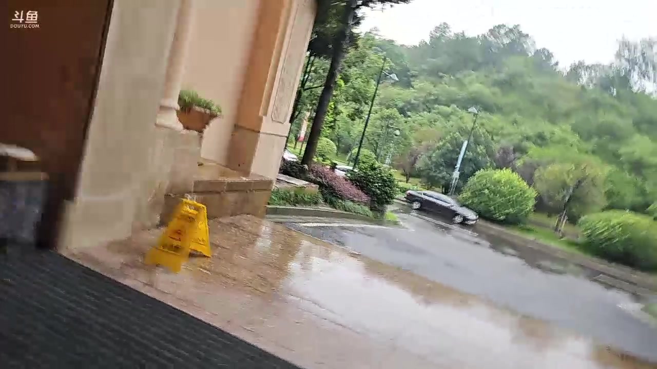 我在斗鱼看黑人毅直播户外