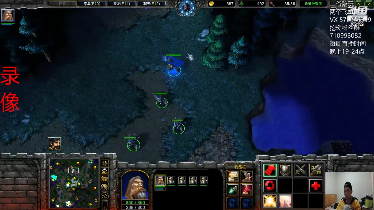 【魔兽争霸】WineRedHair的精彩时刻 20210101 13点场