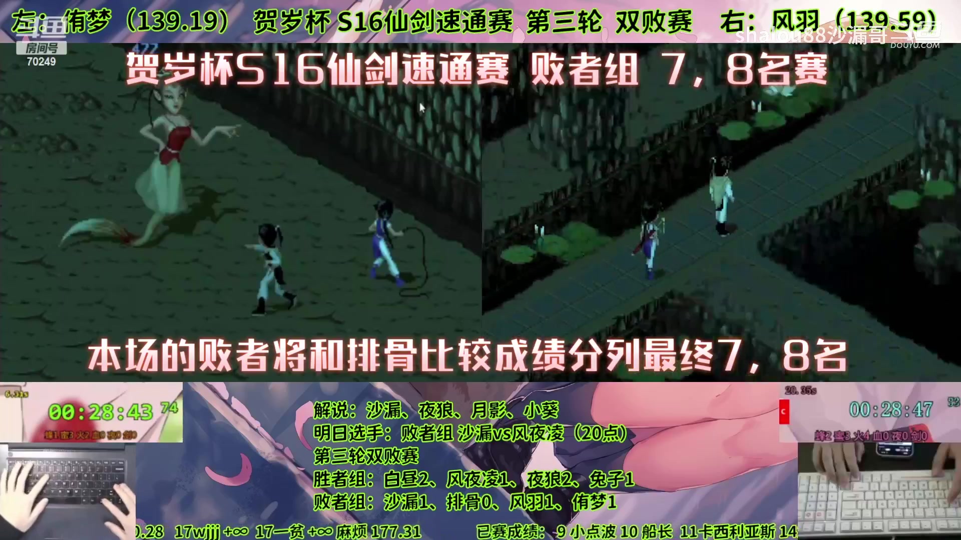 【怀旧游戏】shalou88沙漏哥的精彩时刻 20240204 07点场